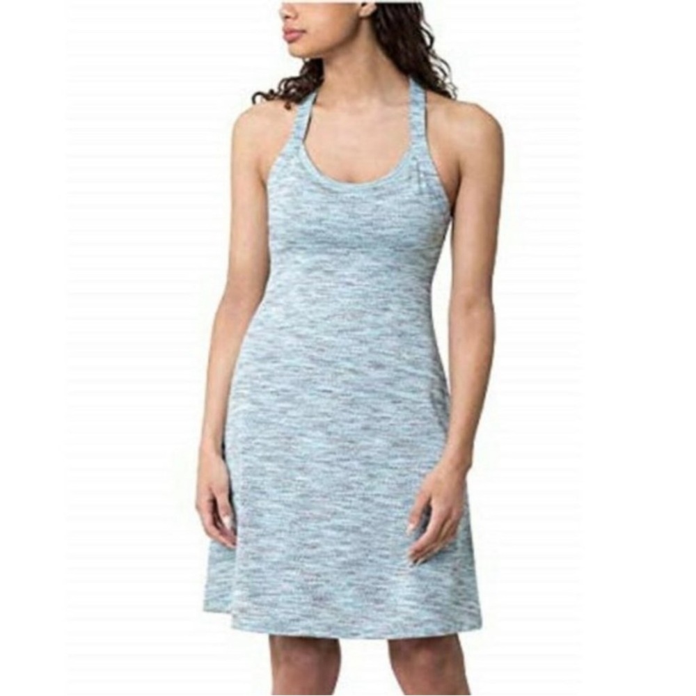 Mondetta MPG Blue and Gray Racerback Travel Dress